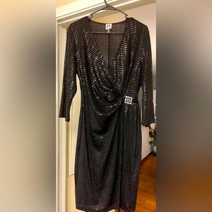 Anne Klein Sequin Cocktail Dress